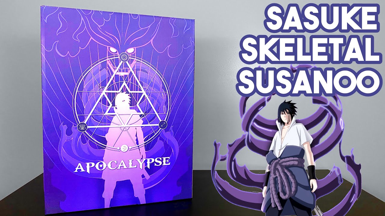 UNBOXING! Apocalypse Sasuke Uchiha - 💀 Skeletal 💀 Susanoo ⚛ Statue!