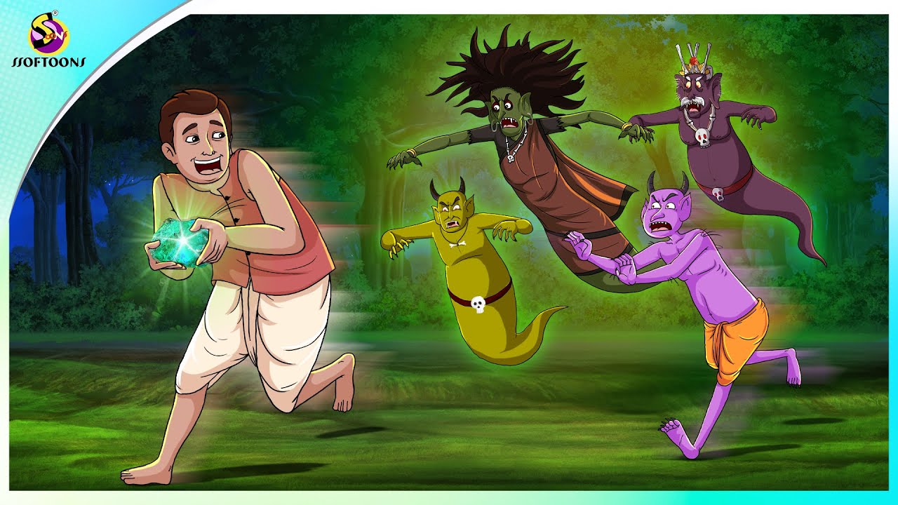 Bhoot Rajjer Shakti Pathor || Thakurmar jhuli SSoftoons Youth | Bhooter Golpo | Ssoftoons Bangla