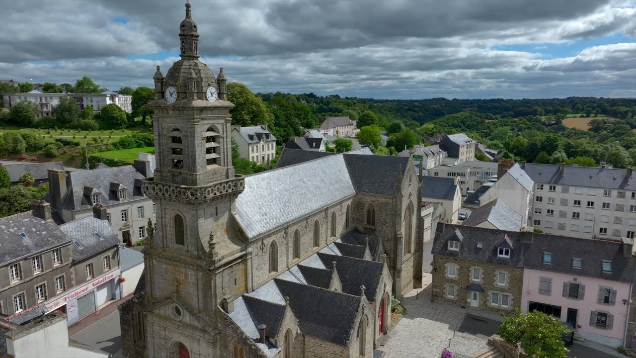 Châteauneuf-du-Faou en 2 min 4K