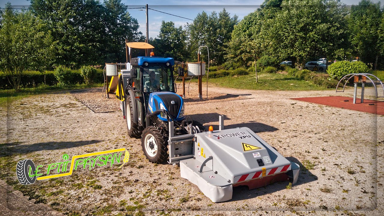 ⚡️🌱Une SOLUTION de DESHERBAGE ELECTRIQUE pour les Communes & Collectivités ! | AGXTEND X-POWER⚡️🔵
