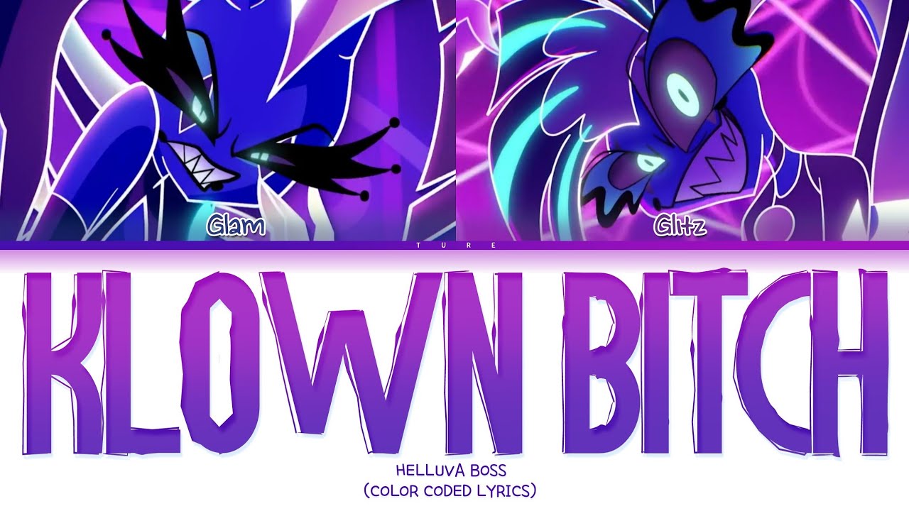Helluva Boss - 'Klown Bitch' (Color Coded Lyrics)
