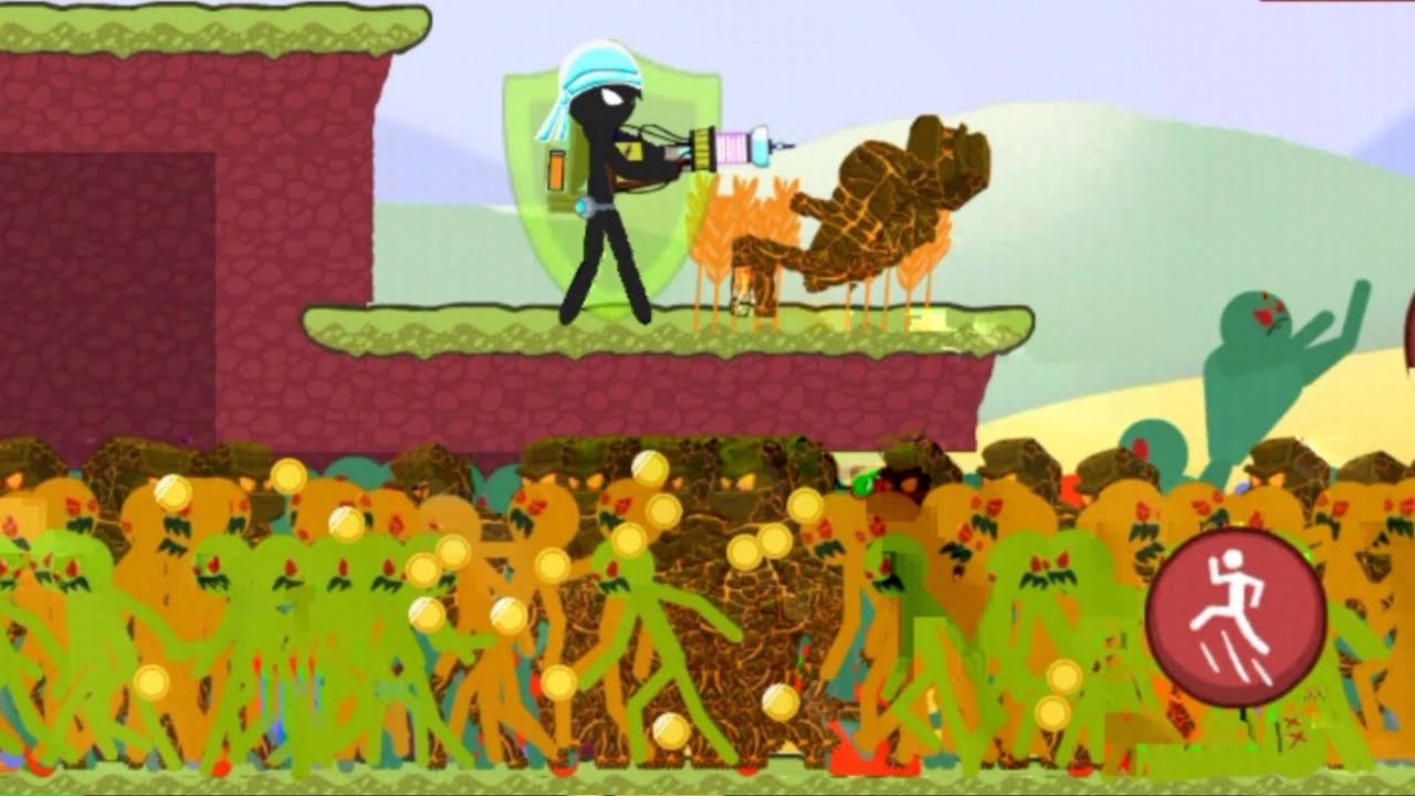 1400 Zombie Chapter 3 Level 131-132 Stickman Zombie Shooter game | Sokaraja Gamer