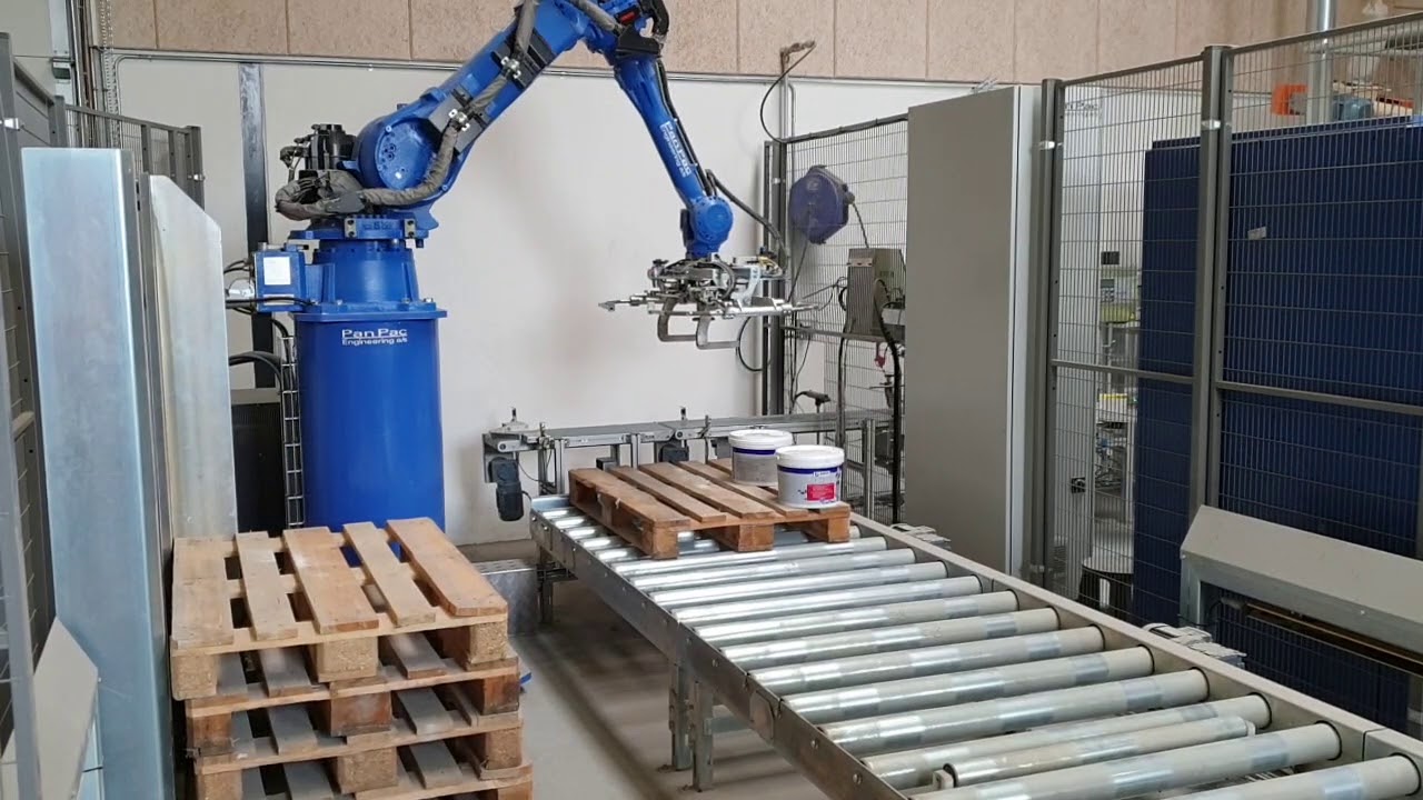 Robot bucket palletizing Marlon DK
