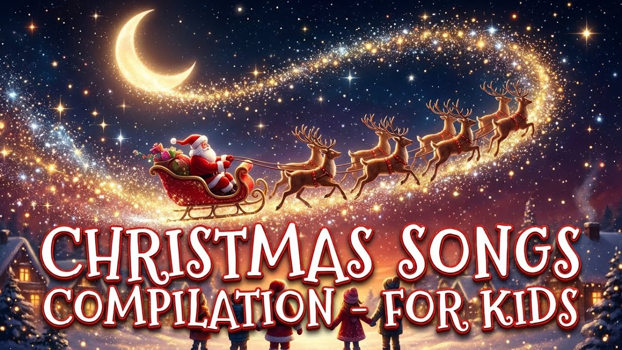 🎄 MEGA Christmas Songs for Kids Compilation 🎅 | 25 Minutes Kids Songs & Holiday Music