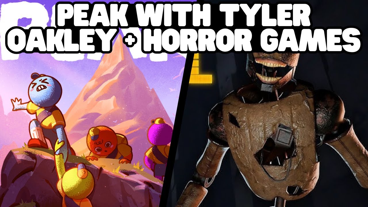 PEAK WITH TYLER OAKLEY + HORROR GAMES | JIHYORGE