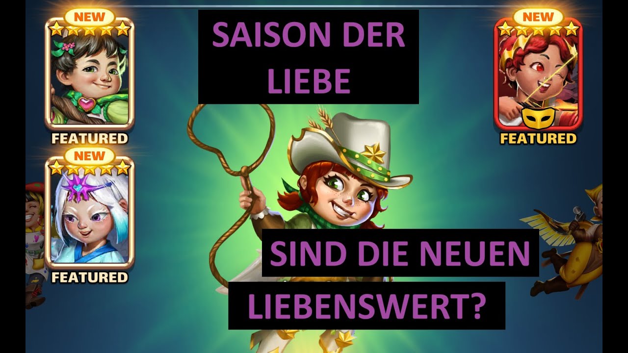 Saison der Liebe: Endlich gute saisonale Helden?!