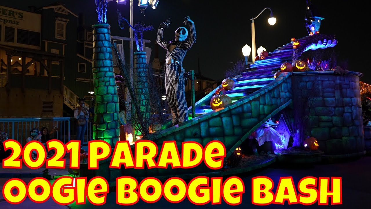 NEW Frightfully Fun Parade | Oogie Boogie Bash 2021 Disneyland Resort