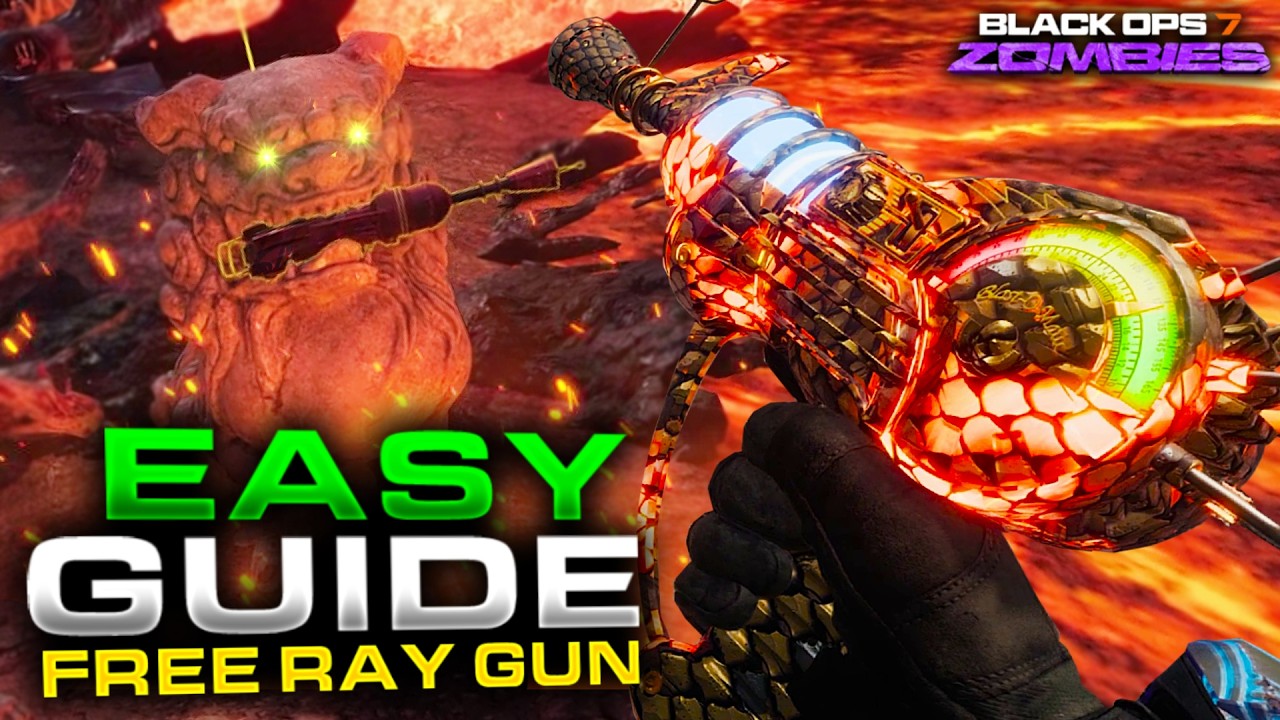 Гайд по пасхалке с каменными львами и Ray Gun &mdash; Kowakujō в Black Ops 7 Zombies!