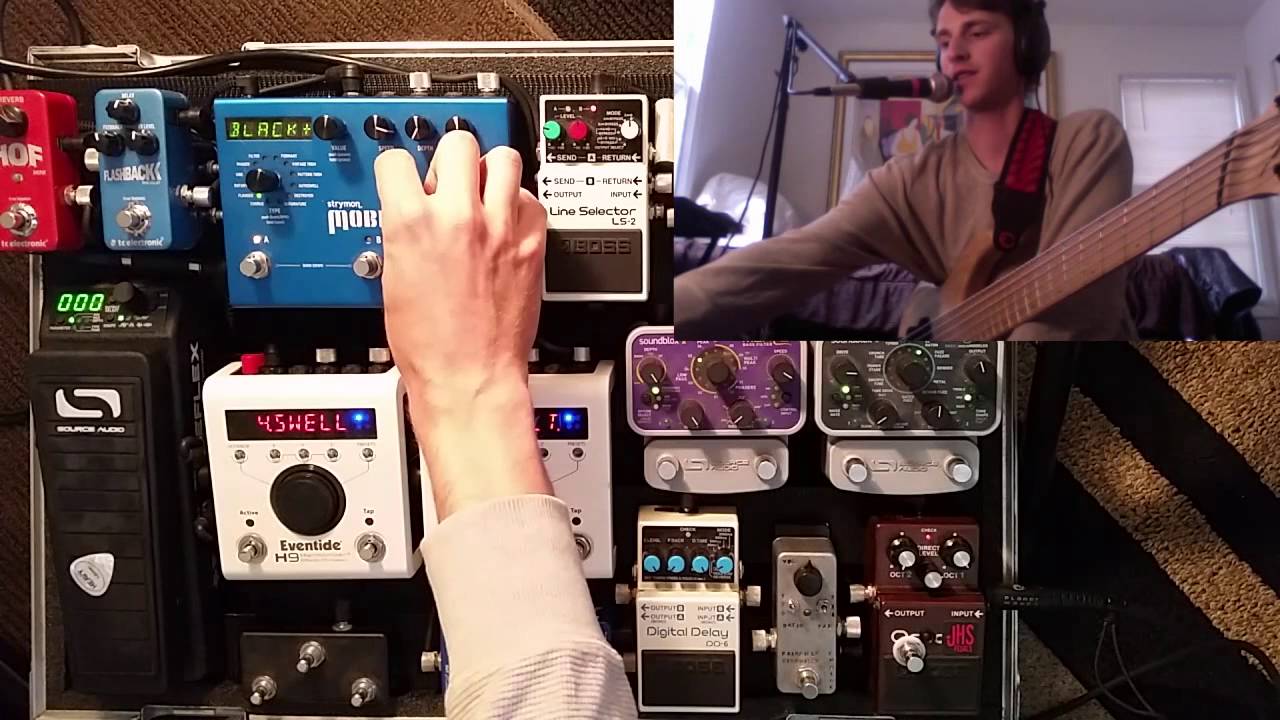 Обзор Strymon Mobius (демонстрация басовых эффектов)