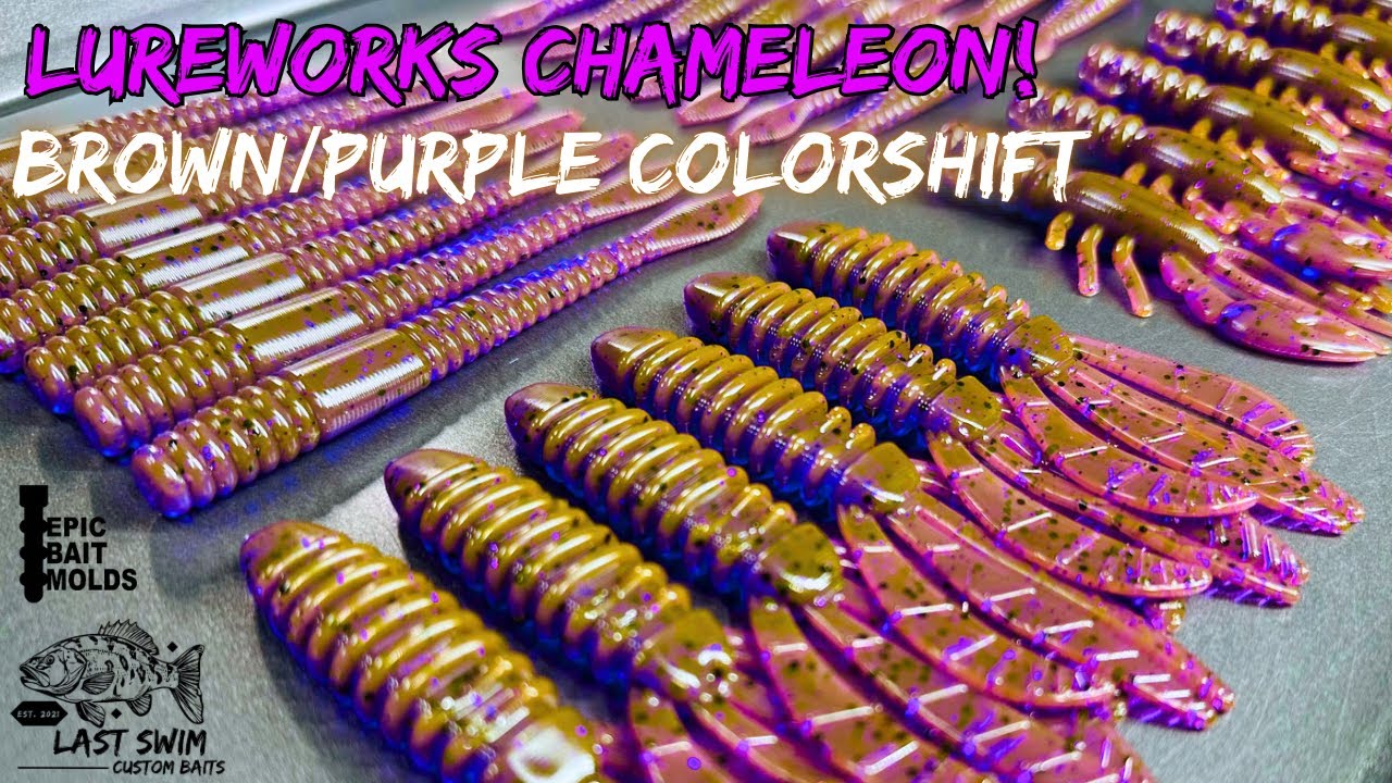 Amazing Brown/Purple Colorshift! | Lureworks Chameleon!