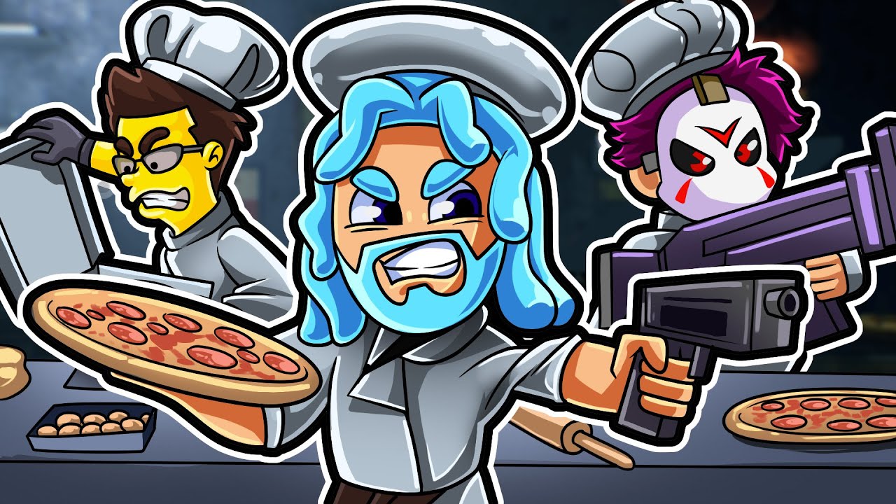 Мы путешествуем во времени и пространстве, чтобы приготовить пиццу! | Pizza Bandit