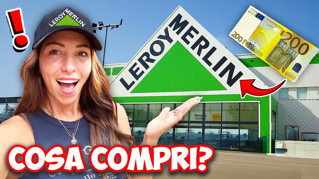 CHALLENGE, CON 200 EURO DAL LEROY MERLIN COSA COMPRI? PITTURIAMO I VASI ESTERNI ! 