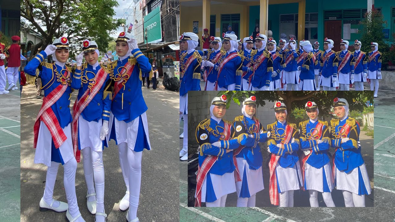 Gerak Jalan Aksesoris SMP 4 Negeri kota Baubau 13 Agustus 2025 