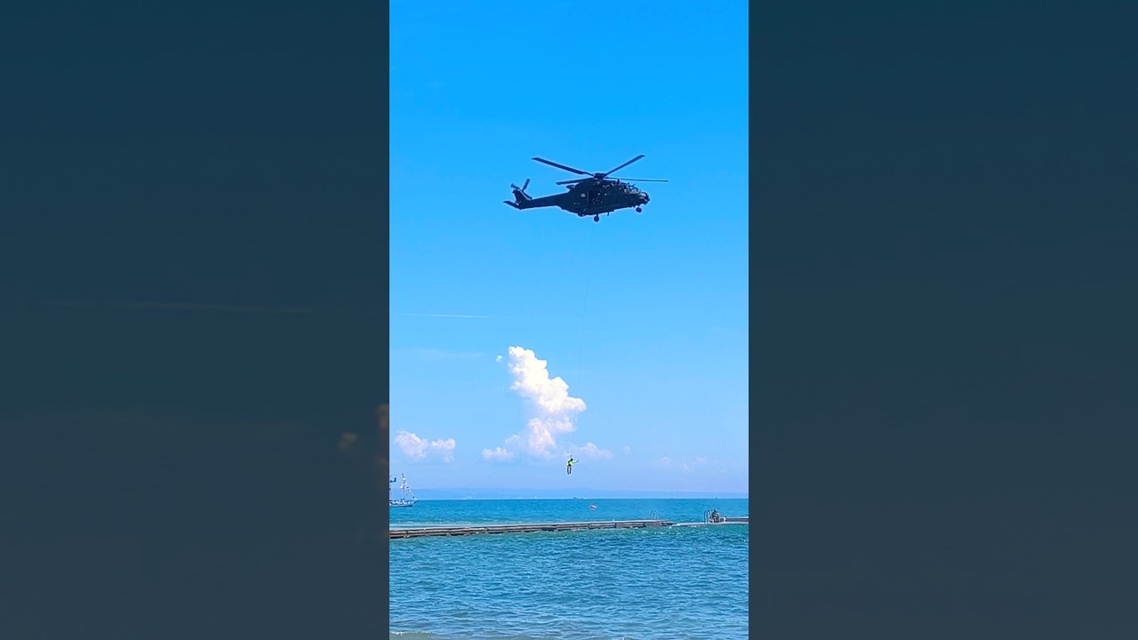 Sea Rescue Mission with Helicopter