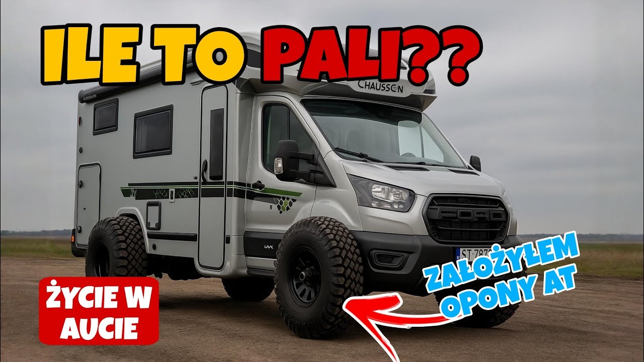 KAMPEREM NA HEL! 💥 Ile TO pali?! Chausson vs OPONY TERENOWE A/T &ndash; SZOKUJĄCY WYNIK!