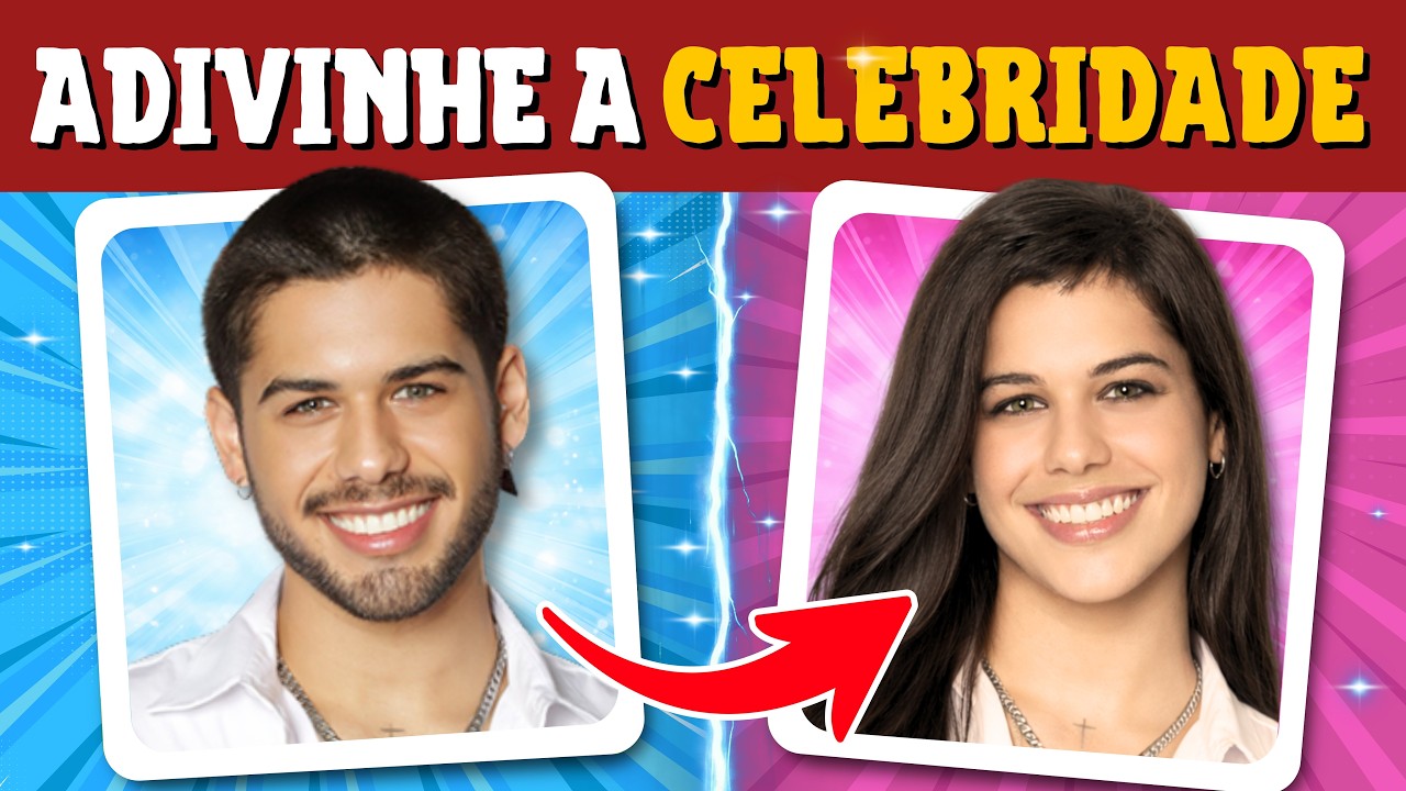 🧠⚡ 99% ERRAM! Adivinhe a celebridade com gênero invertido se for capaz