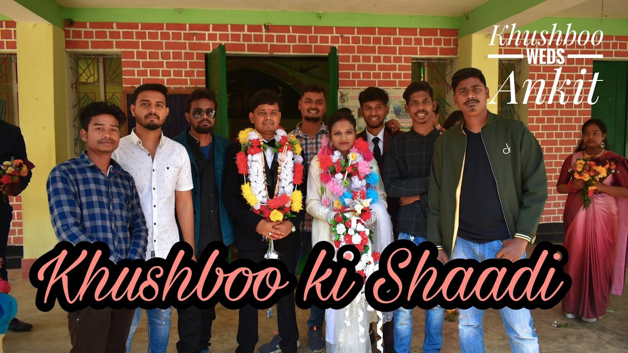 Tribal Christian wedding | khushboo & Ankit 💐