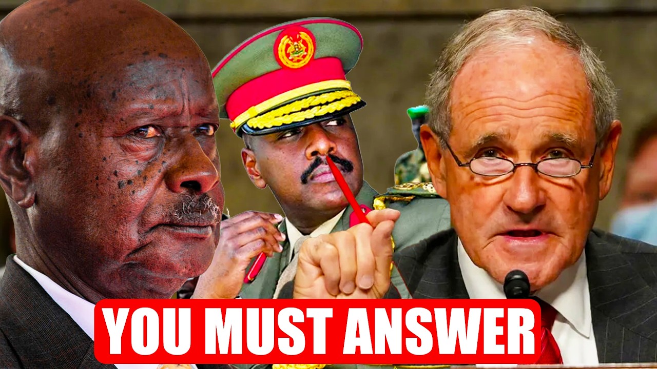 USA Senator Vows to Crush Museveni & His Son's Impunity. Pushes for Action with Satellite Evidence