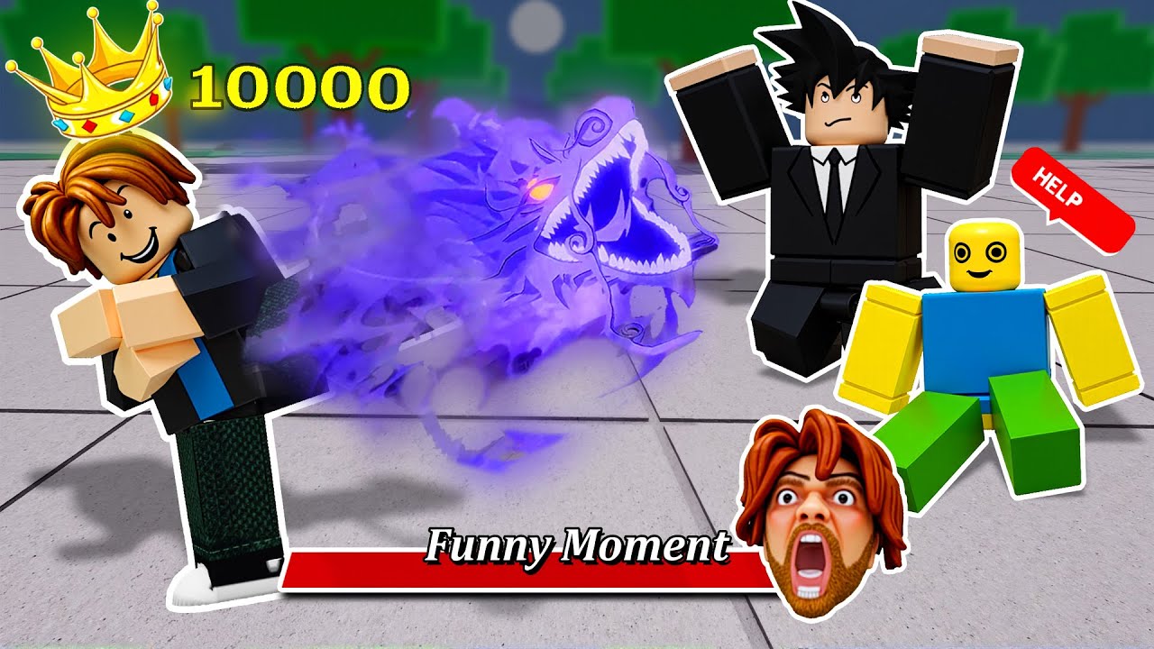 ROBLOX Strongest Battlegrounds FUNNY MOMENTS MEME #2 - Pepper Play