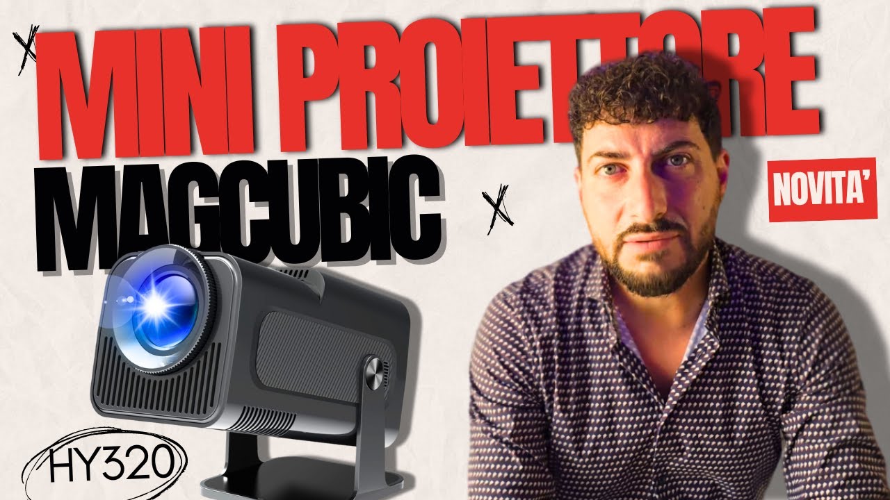 Mini proiettore portatile MAGCUBIC HY320 - NEW