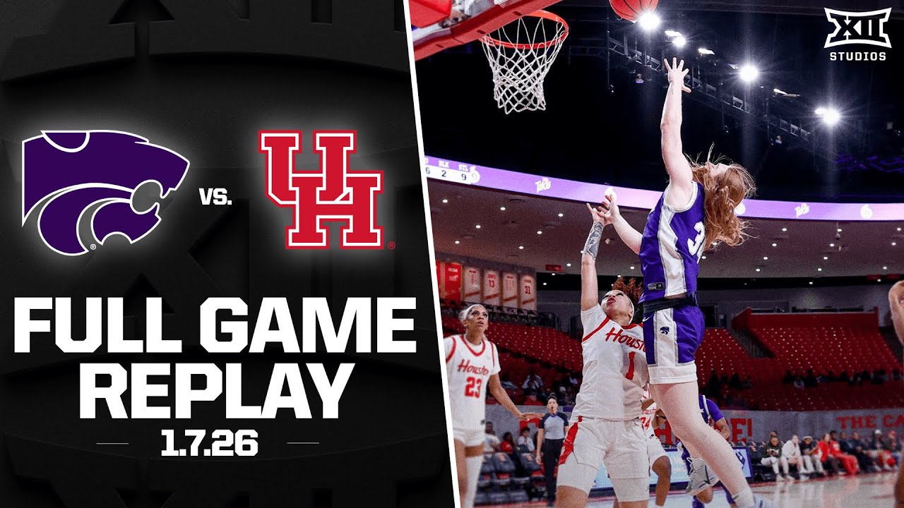 Kansas State vs. Houston Full Game Replay (1.7.26) | 2025-26 Big 12 Women's Basketball