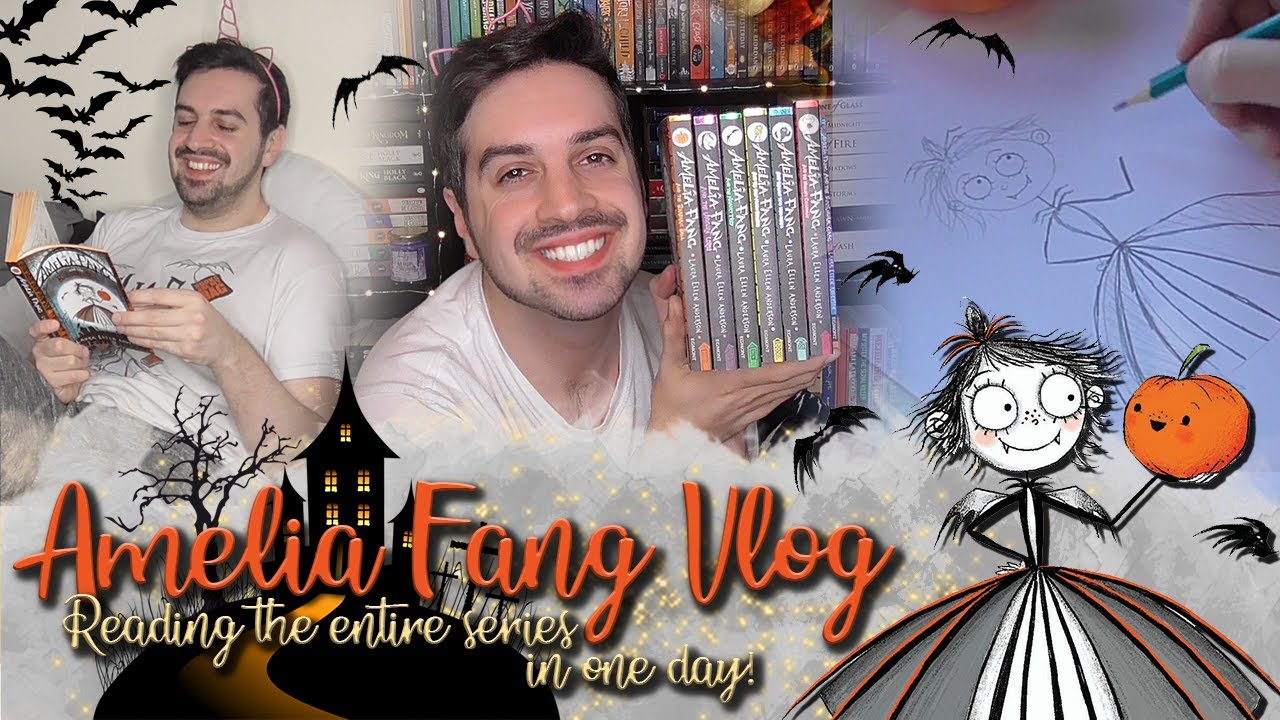 Reading an Entire 6-Book Series in ONE Day! 👻🎃