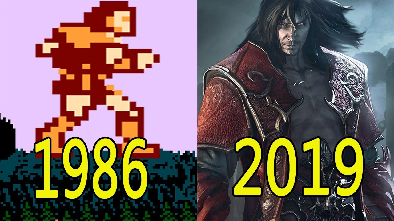 Evolution of Castlevania Games 1986-2019