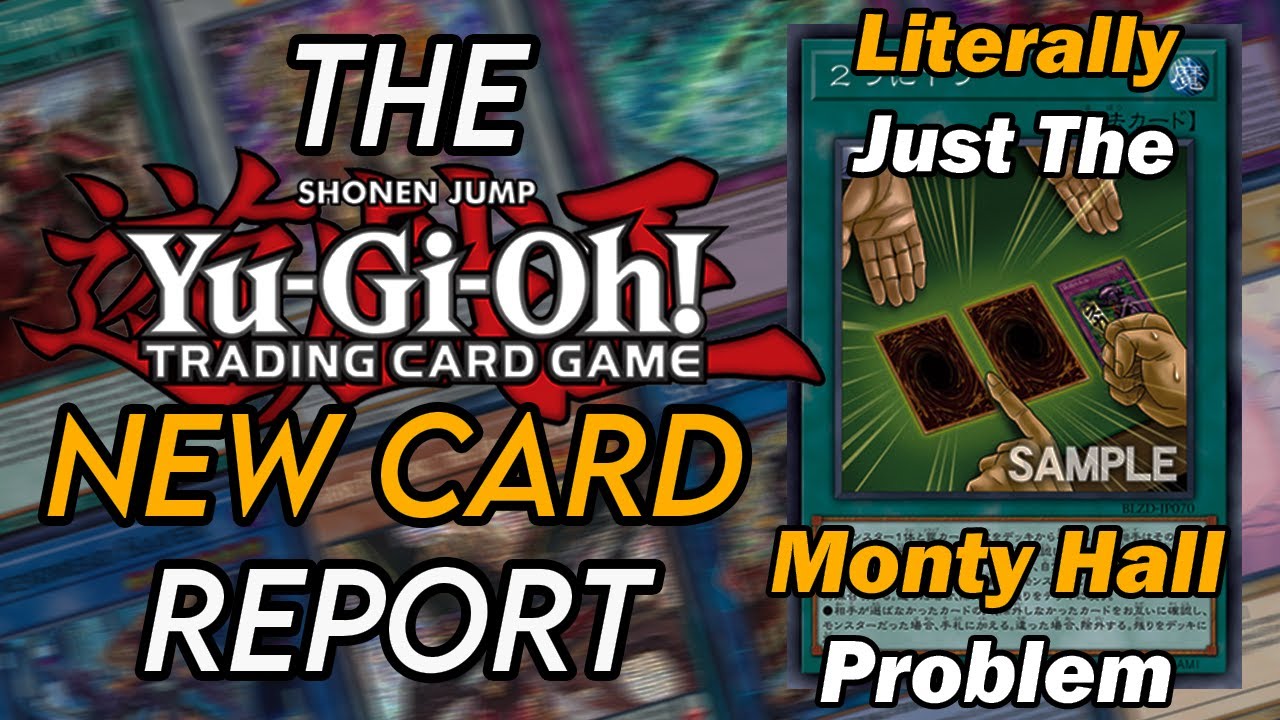 Проблема Монти Холла. Но Yu-Gi-Oh!