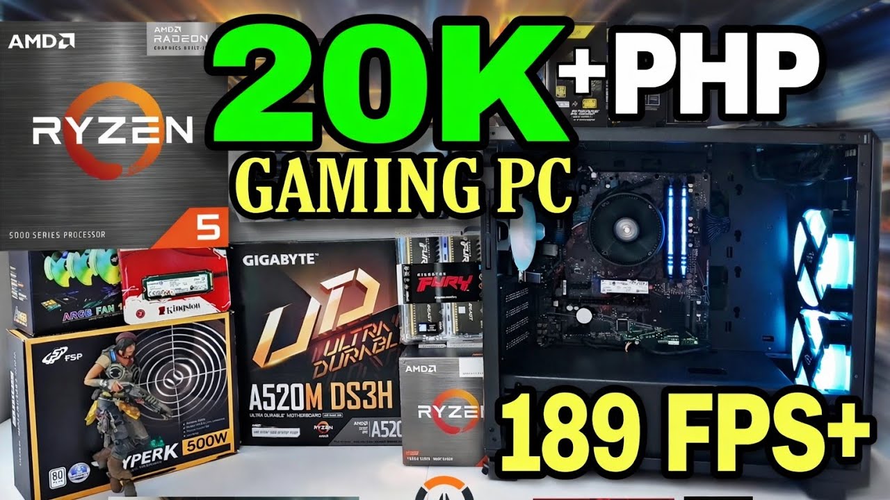 20k PC build : BUDGET PC BUILD GUIDE 2023 | AMD RYZEN 5 5600G | BUDGET GAMING PC WITH BENCHMARK