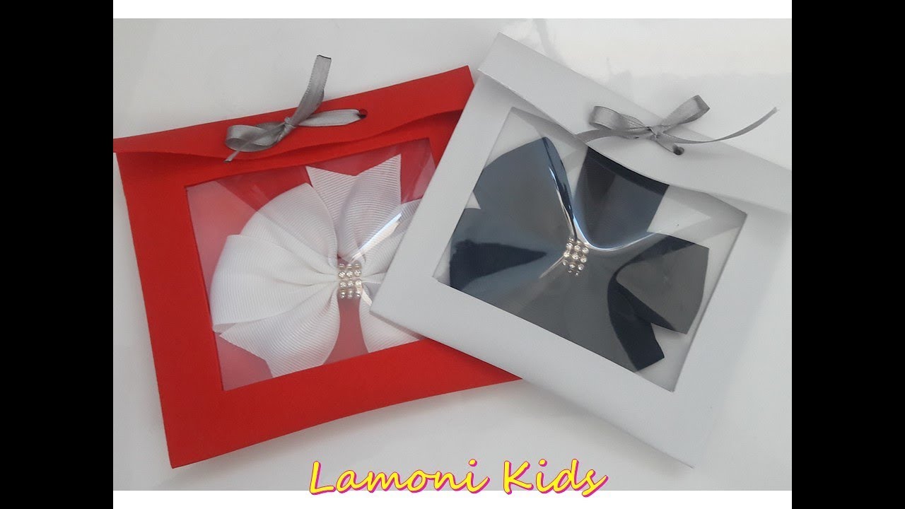 Embalagem para acessórios com plástico e EVA - Super Simples.... SUper Fácil... DIY - PAP