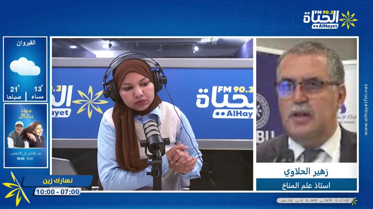 تقلبات جوية منتظرة و أمطار غزيرة…استاذ علم المناخ زهير الحلاوي يوضح