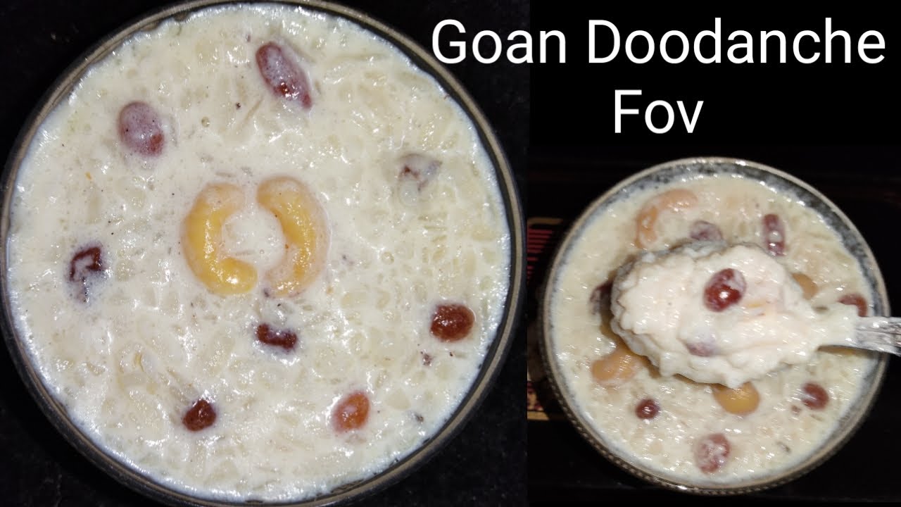 Goan Doodanche Fov|Milk Poha Kheer Recipe|Diwali Special Kids Favorite|Beaten/flattened rice flakes