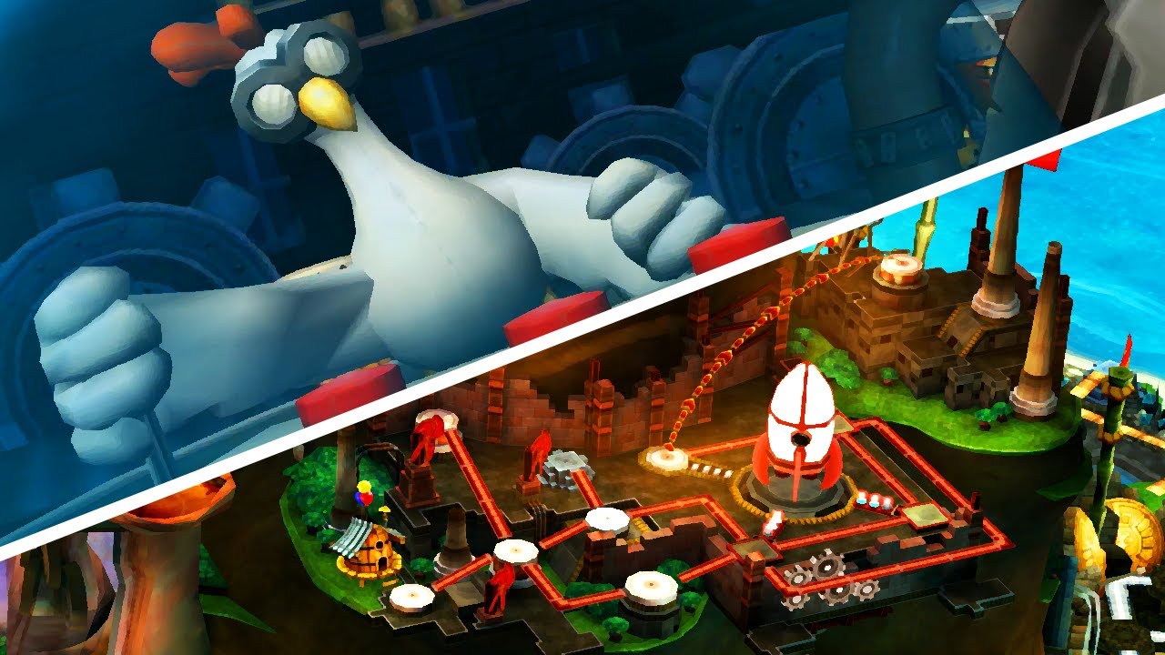 Donkey Kong Country Returns 3D - World 7: Factory - No Damage 100% Walkthrough