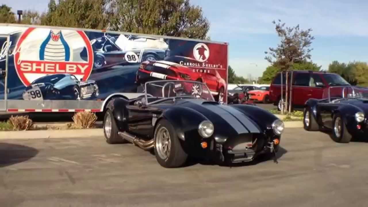 Shelby Cobra 427 drive off on Driving the Nation
