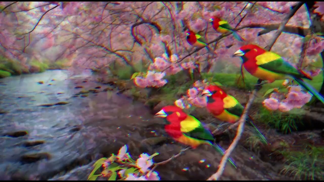 Calm Piano for Sleep & Relaxation,Birds singing ,Relaxing sounds #relax #birdsong