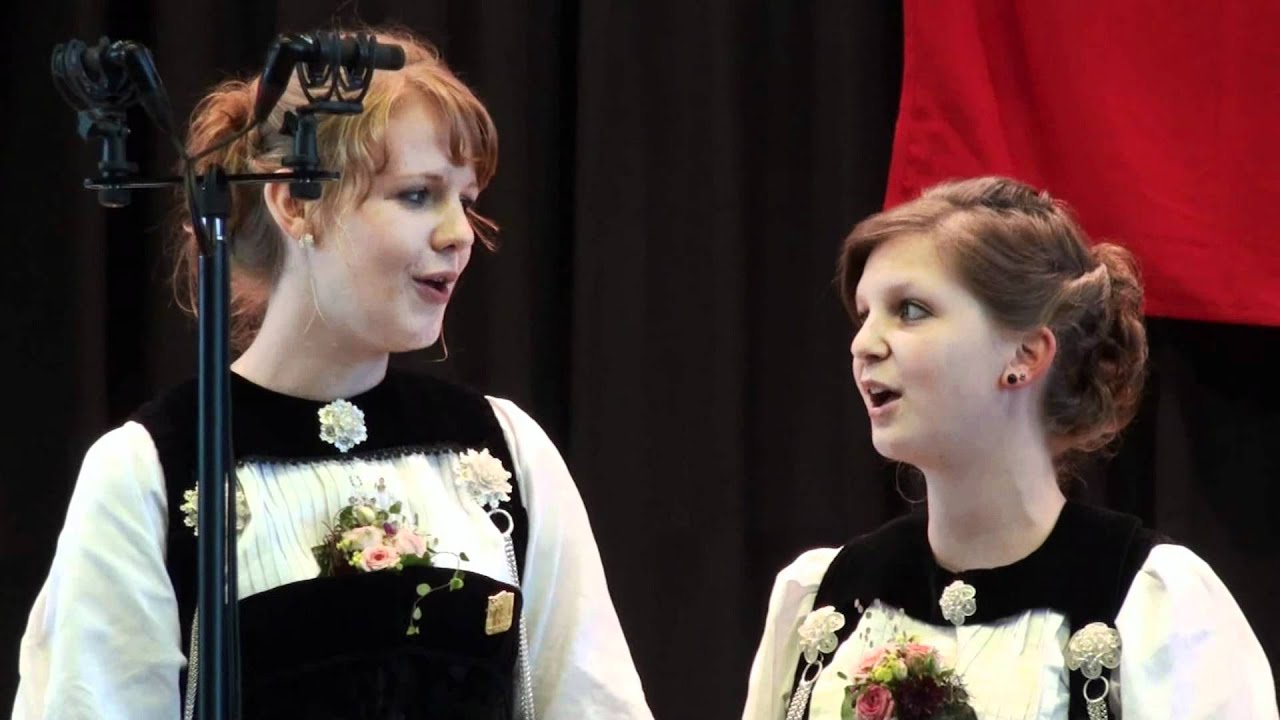 Duett Tanja Schäfer / Barbara Allenbach Eidg. Jodlerfest Interlaken 2011