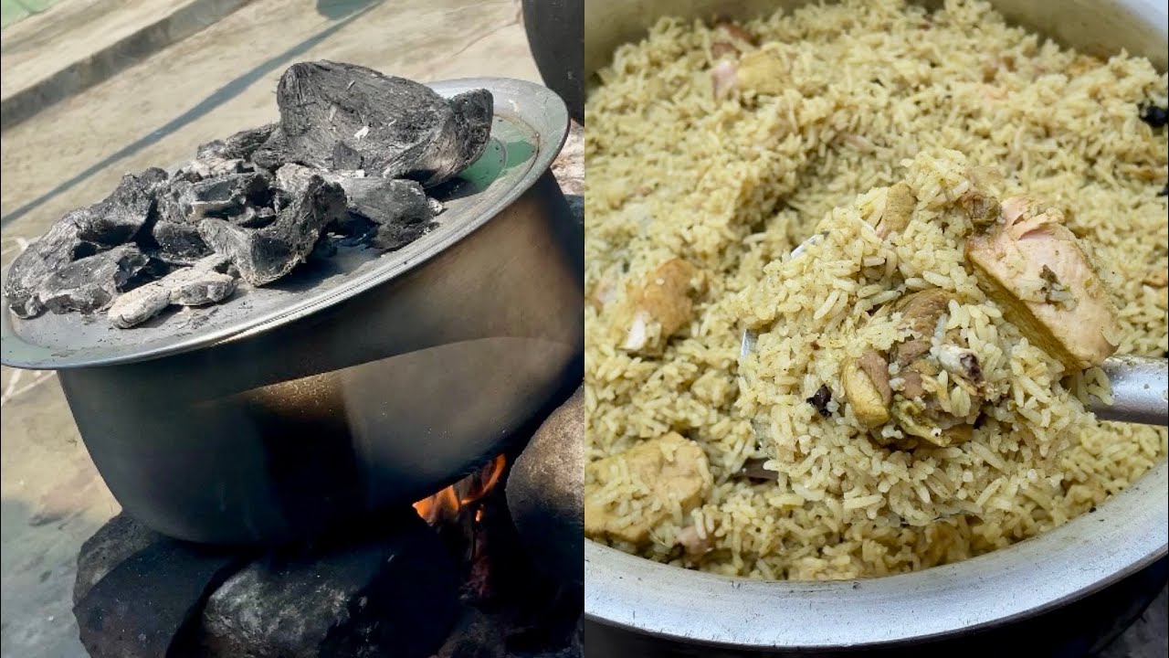 పచ్చిమిర్చి కోడి పలావ్🤤ఆహా పచ్చిమిరపకాయ గాటుతో అద్దిరిపోయిందండీ🔥💚@konaseema.pillaa 