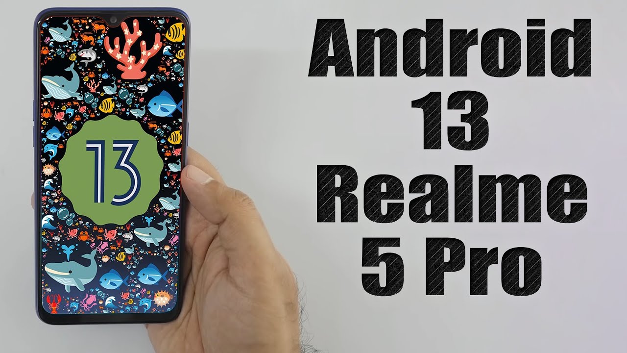 Install Android 13 on Realme 5 Pro (AOSP Rom) - How to Guide!