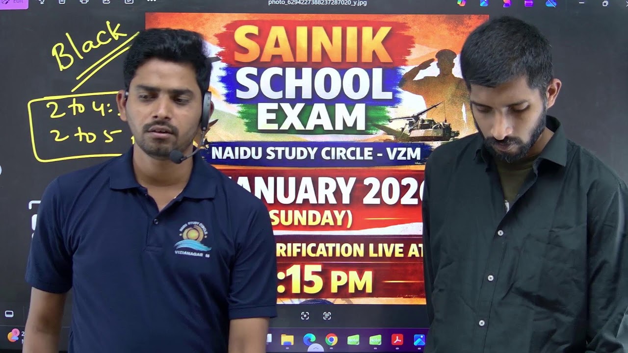 SAINIK SCHOOL 6TH & 9TH CLASS ENTRANCE EXAM DOUBT CLARIFICATION || AISSEE - 2026-27