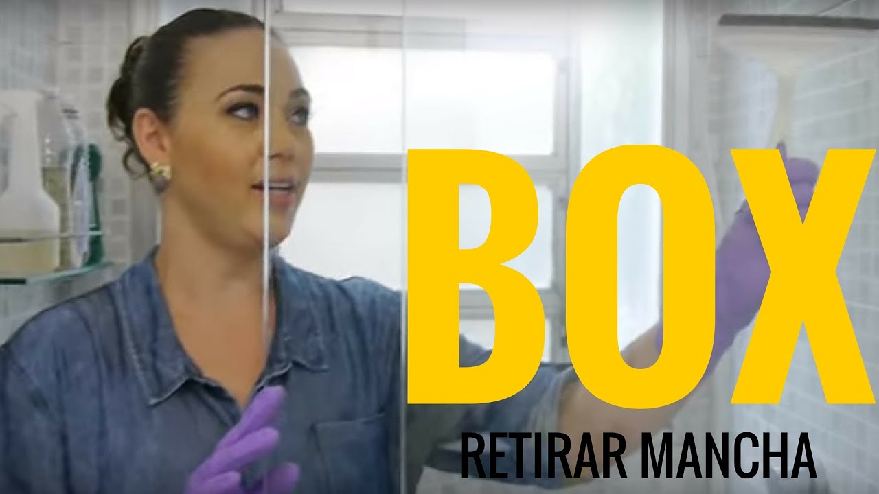 MANCHA NO BOX DO BANHEIRO - LIMPEZA DO BOX DE VIDRO #dicasdalucy #banheiro #limpeza #box