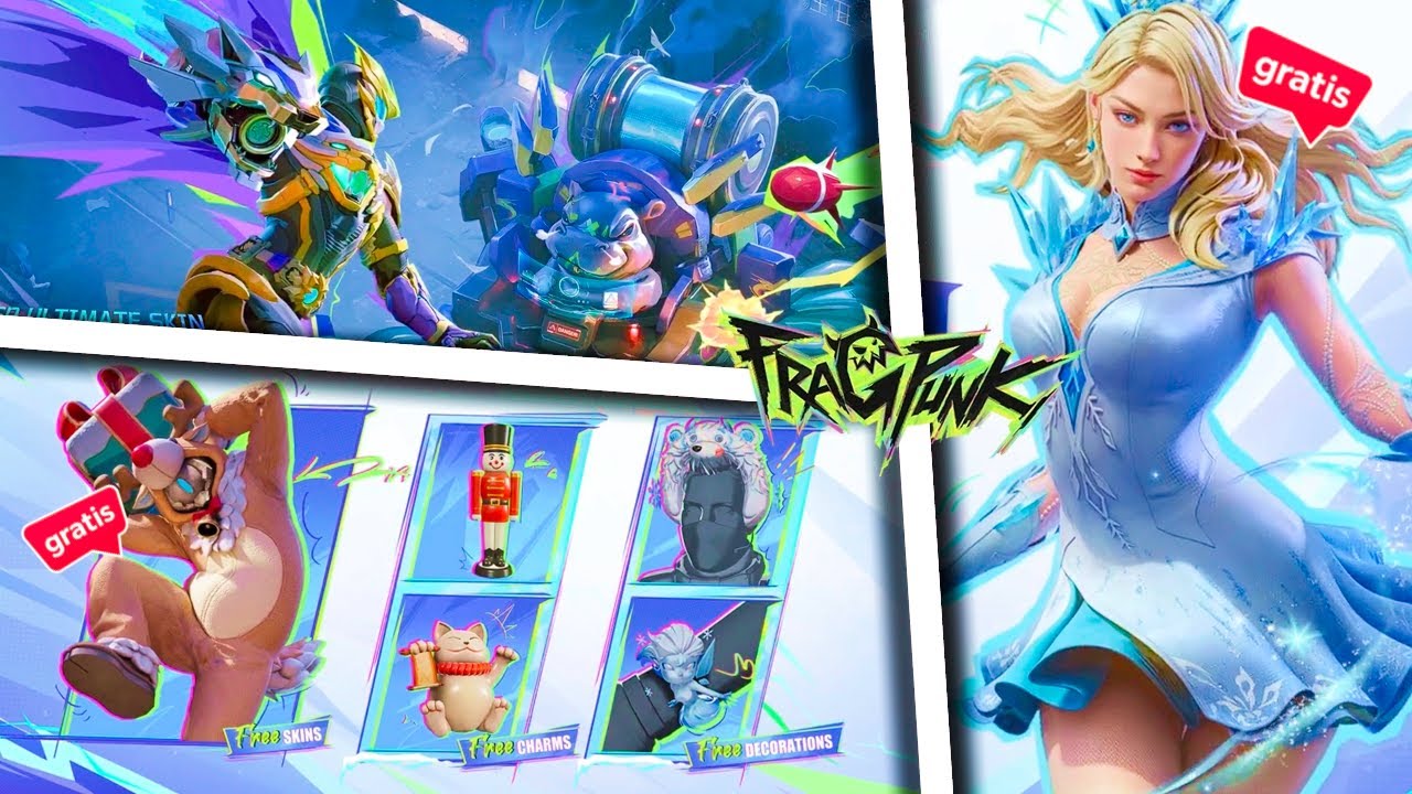 ¡NUEVO EVENTO EN FRAGPUNK! SKINS GRATIS Y COLABORACIÓN CON GIBSON