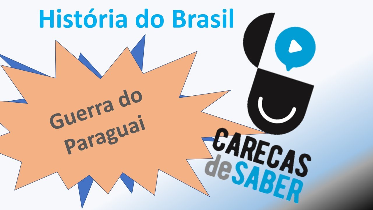 Aula 19 SEGUNDO REINADO parte 2   GUERRA DO PARAGUAI