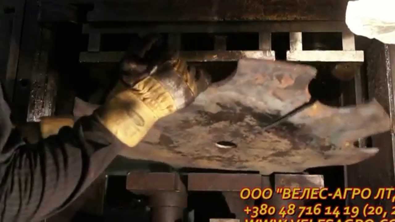 Forgery of Veles-Agro products, Ukrainian boron steel, Disk Harrow test