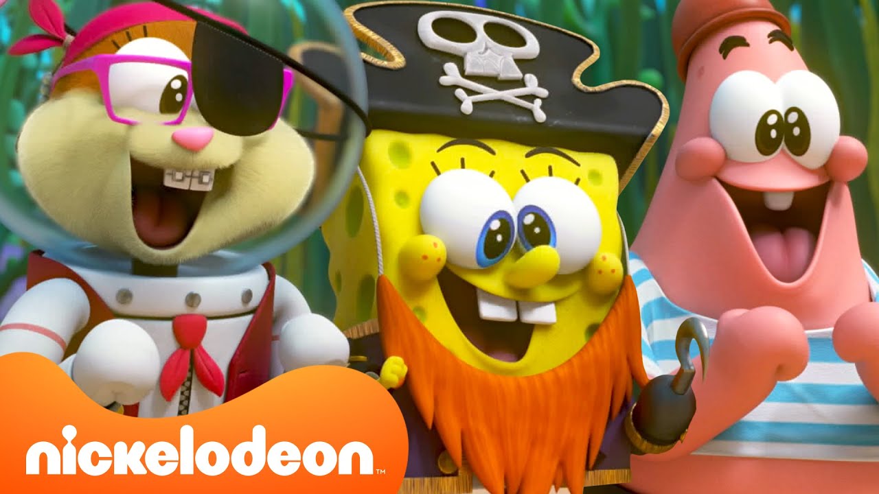 90 MINUTES of SpongeBob's Bravest Adventures in Kamp Koral! 💥 | @Nicktoons