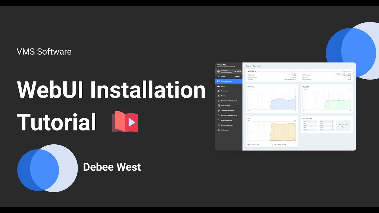VMS Software WebUI Installation Tutorial