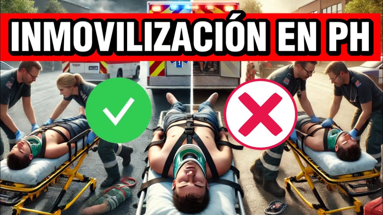 🚑💥 Restricción Espinal: ¿Cuándo SÍ y Cuándo NO? 🤔🔥 #InmovilizacionEspinal #Emergencias #Trauma