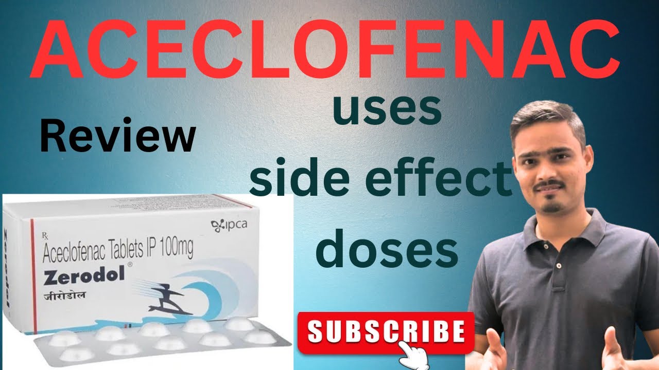 ACECLOFENAC || REVIEW Usase,doses side effects& contraindications #painkillers #aceclofenac #tablet 