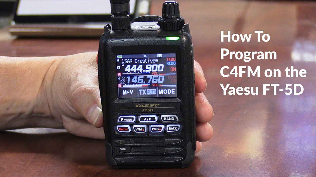 The Yaesu FT 5D C4FM Function