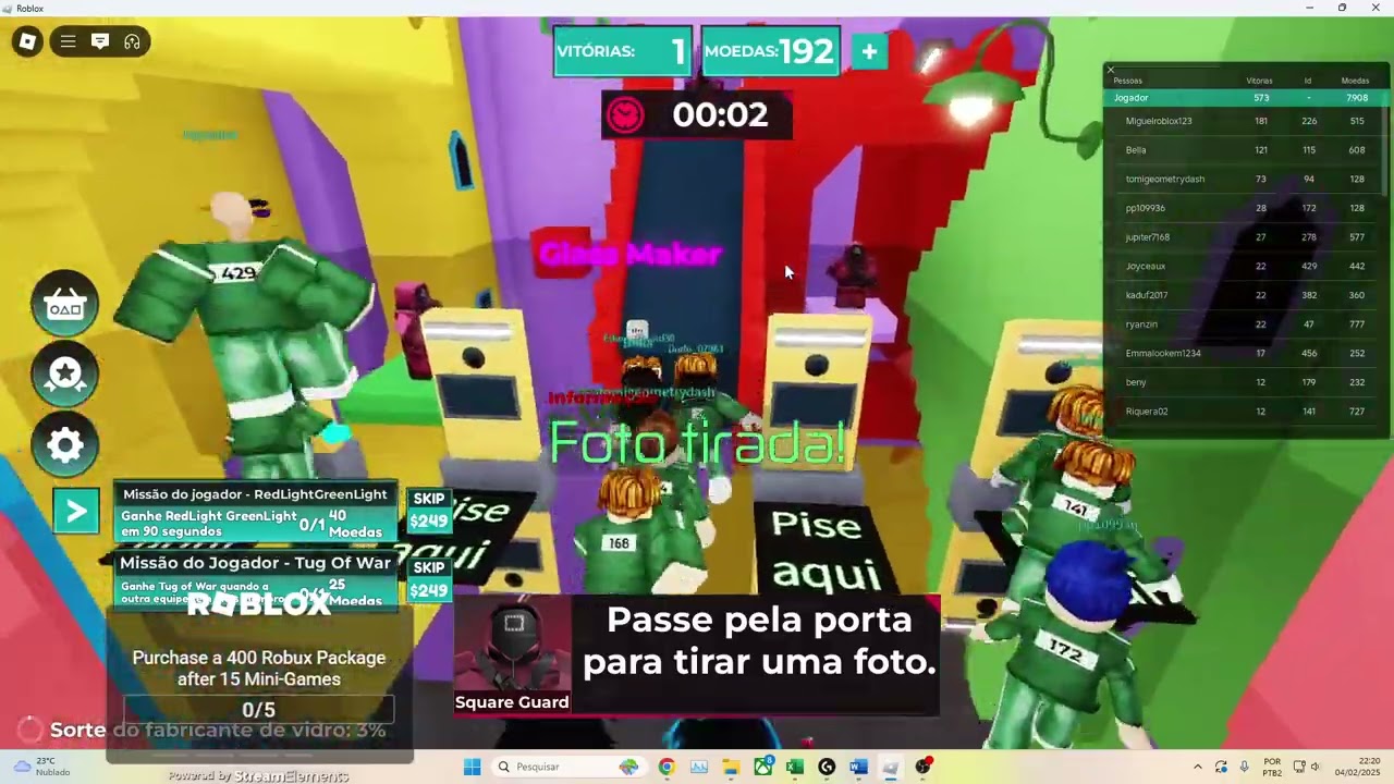 Roblox - Round 6 - Squid games!