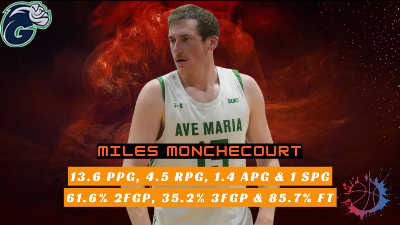 Miles Monchecourt 2024/25 Season Highlights HD 